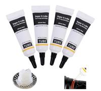 4 piezas Grasa de silicona lubricante Grasa De Junta Tórica,Multiusos Lubricante de Silicona Transparente para Máquinas Grasa de Silicona para Cafeteras Automáticas, (10 g por botella)