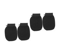 4 Piezas Guantes Exfoliantes Guante De Ducha De Baño Guantes De Limpieza Corporal Guante De Ducha De Yute Guante Exfoliante De Ducha Spa Suministros De Ducha Seda Artificial