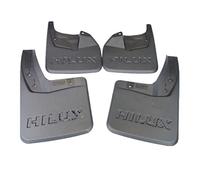 4 Piezas Guardabarros Coche para Toyota Hilux 2015-2019 Accesorios CarroceríA ProteccióN Antisalpicaduras Flaps Barro Negro Fender