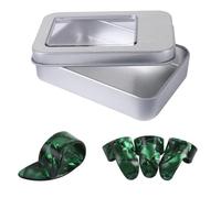 4 Piezas Guitarra Con Dedo Guitarra Pulgar Y Selecciones Dedo Para Banjo Guitarra Acústica Estilo O Ukelele Pulgar