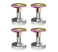 4 Piezas Herramienta De Estabilización De Marco De Cama Niveladores De Patas Ajustables Topes De Cabecera Para Gabinetes De Cama Sofás Soporte Telescópico Fácil De Instalar Patas De Sofá