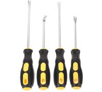 4 Piezas Herramienta Manual para Quitar Clavos Punta Doble y 15°