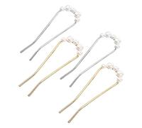 4 Piezas Horquillas Accesorios para Tocados para Mujeres y Niñas