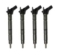 4 piezas Inyector de carburante diésel | Compatible con VW Beetle Golf Jetta y Compatible con Audi A3 2.0 TDI (2005-2016) | Número de pieza OEM: 03L130277A