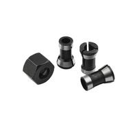 4 Piezas/Juego de 6 mm, 8 mm, 6,35 mm, Cortador de Fresado Eléctrico, Portabrocas M15, Tuerca de Tornillo para Máquinas de Grabado y Recorte