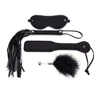 4 Piezas/Juego de Cuero Špánkíng Páddlè Šlávè ubmíššívè Whíp Flírtíng Training Whíp