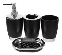4 Piezas Juego Surtido Vaso Portacepillos Soporte Cepillo Loción