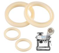 4 Piezas Juntas Silicona 54 mm Compatibles Breville Barista Express: 870/878/880/860/840/810/450/500 y Sage Barista Express: 500/810/870/875/878/880,Anillos de Sellado de Repuesto Aptas para Cafetera