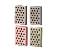 4 Piezas Kit Piedras Afilar Ligero | varios granos, Piedra Afilar para Esquís, Portátil, Afilador