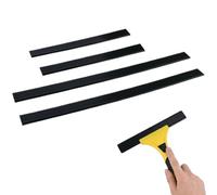 4 Piezas Labio de Repuesto Para Aspiradora de Ventana, Láminas de Goma Para Limpiacristales Karcher 170 mm y 280 mm, Repuestos de Limpiacristales de Goma Compatibles con Karcher WV2 WV5