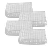 4 Piezas Lámina de Malla para Bolsas de Plástico Blanco