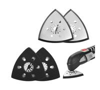 4 piezas lijadora worx bateria accesorios, accesorios multiherramienta lijado, accesorios worx sonicrafter, Hojas Multiherramienta Oscilante para pulir madera y plástico (93mm)