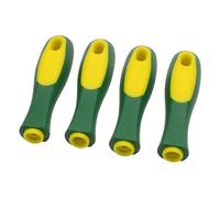 Ｚｉａｌｏｆｉ 4 Piezas Mangos de Lima de Goma Manijas para Herramientas Manuales Accesorios Ergonómicos Antideslizantes Repuestos de Pp para Garage, Style B