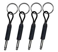 4 Piezas Marshall Llavero montado en la pared,Soporte para Llavero Amp,Cuelga Llavee,Key Holder,Colgador llaves con 4 Llaveros para Llave Colgante,Colgador de Llaves Pared Soporte de Pared
