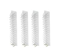 4 Piezas Masajeador para Gatos de Esquina, Cepillo para Blanco | Plástico, para Gatos y Pelaje, Zona de Aseo en Muebles, Reduce Pelos Sueltos