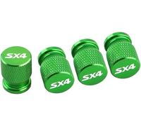 4 Piezas Metal Coche Tapas para válvulas para Suzuki SX4 la presión Estable de los neumáticos Neumáticos Accesorios Decorar