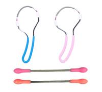 4 Piezas Metal Metal Face Hair, Spring Hair Remover, Portable Lip Hair Remover Y Beauty Tools For Girls.