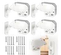4 Piezas Mini Latch, Armario Armario Cierres Muelles, mini resorte captura mini cierre táctil para caravanas, autocaravanas, armarios puertas, Gabinetes de Oficina, Archivadores, Muebles