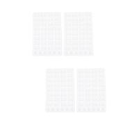 4 Piezas Molde de Ladrillo en Miniatura de Silicona, Reutilizable | Superficie Antiadherente, Cavidades Múltiples, Crea Dos Formas Vez, para Paisajes Micro y Mesa