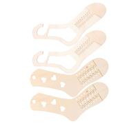 4 Piezas Moldeador de Calcetines de Punto Ajustable y Modular | Tejedores y Aficionados, Estructura Extensible, Montaje Sencillo, Uso en Casa o Taller, Organiza y Protege