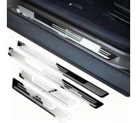 4 Piezas Molduras de Umbral de Puerta Coche Acero Inoxidable para Hyundai Kona II 2023-2025, Antiarañazos Decoración Accesorios