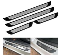 4 Piezas Molduras de Umbral de Puerta Coche Acero Inoxidable para Mercedes Benz Citan W415 AB 2012-2021,Protector Umbrales Puertas de Coche Decoración para Estribos
