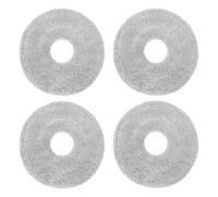 4 Piezas Mopas de Repuesto Compatible con Dreame L10 Ultra/ L10S Pro/ L10S Ultra/ L10S Pro Ultra Heat/ L10 Prime/ L20 L30 L40 L50 Ultra/ X30 X40 X50 Ultra/Mova E30 V50 Ultra P10 P50 Pro Ultra