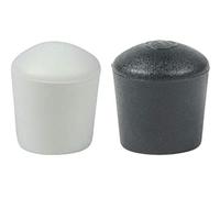 4 Piezas: Muchos Colores y Tamaños - Tapas Pies de Cúpula para Muebles Patas Mesas Sillas por Lifeswonderful (6mm, Blanco)