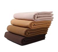 4 piezas musulmanas mujeres suaves premium de gasa sólida Hijab bufandas chal bufanda larga abrigo bufandas con caja de regalo, Mix Color E,