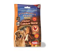 4 piezas Nobby STARSNACK Barbacoa Pollo Hueso de Calcio 4 x 70 g