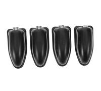 4 Piezas Oído Del Tambor Reemplazo Orejeta Para Tambor Orejetas De Tambor De Metal Partes De Caja Accesorios De Caja Conector De Orejetas De Caja Partes De Tambor El Plastico Black BESTonZON