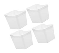 4 Piezas Organizador Colgante de Tablero Perforado ABS, Modular | Taller y Garaje, Diseño Minimalista que Libera Espacio, Apto para Papelería y Tijeras