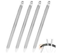 4 Piezas Palancas de Neumáticos 30cm Desmontadora de Neumáticos, Desmontables Moto, Palanca Neumáticos, Desmontadores Neumaticos Moto, Desmontadora de Neumáticos Coche para Moto Bicicleta Scooter