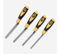 4 piezas Paleta de albañil, anchos 8, 10, 12, 14 mm, Juego de llanas de agarre, Paleta para Juntas, Llana de acero al carbono, Llana de agarre para juntas, apto para construcción y baldosas cerámicas.