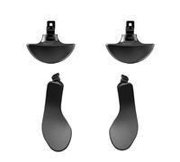 4 Piezas Paletas de Controlador Edge para DualSense PS5 Edge Controller Paletas (Negro)