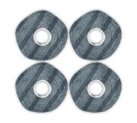 (4 Piezas) Paños Lavables Reutilizables para Eufy X10 Pro Omni, Paños Quitamanchas Resistentes Microfibra Premium