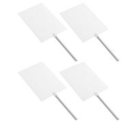 4 Piezas Pantalla Óptica de Luz Portátil 5x3,2 Pulgadas con Mango | Acabado Esmerilado, Plástico y Hierro, para Instituciones Científicas y Ensayos de Óptica