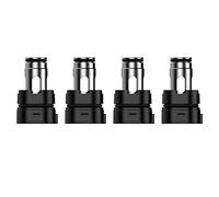 4 piezas/paquete Original Uwell Crown M Coil 0.6ohm Controlado de forma independiente Twin-Coil 0.8ohm / 0.4ohm Para Uwell Crown M Kit Vape (0.6ohm) - No Nicotine