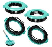 4 Piezas para Leifheit Clean Twist Disc Mop Ergo Spin Fregona Cepillo de Fregado Cabezal de Repuesto, para Leifheit Recambios Fregona, para Todo Tipo de Suelos