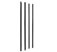 4 Piezas Para Nissan Para X-Trail T30 2001-2007 808218h300 Burletes Goma Ventanas Exteriores De Coche, Protectores Vidrio Sin Juntas Burlete Ventanas Coche