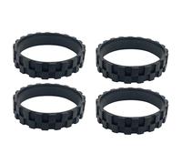 4 Piezas para S5 / T6 / T7 Accesorios Rueda para Caminar Neumático Reemplazo de Piel Robot Piezas de Aspiradora