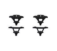 4 Piezas Parachoques Delantero y Trasero SJ05/06 para Xinlehong Hosim Q901 Q902 Q903 9130 9136 9137 1/16 Accesorios de Repuesto de Coche Teledirigido