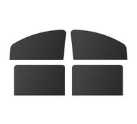4 Piezas Parasol para Coche, Parasol Magnético para Coche, Parasol, Cortinas De Privacidad Aisladas para Coche, Parasol para Ventana Lateral, Cubiertas Negras para Ventanas De Coche