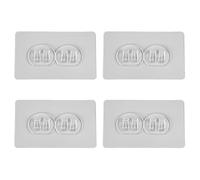 4 Piezas Parches Que No Marcan, Estantes De Baño Sin Diamantes, Porta Maquinillas De Ducha, Caja De Ducha Con Ventosa, Organizador De Baño, Estante De Ducha Negro, Accesorios De Baño