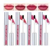 4 Piezas Peel Off Lip Liner Lip Tint Peel Off Tinte De Labios Que Se Despega Color Duradero Resistente Al Agua Manchas Crea Looks De Maquillaje Versátiles Adecuados Para Uso Diario Fiestas Citas