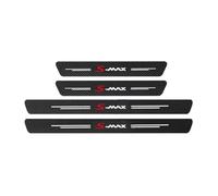4 Piezas Pegatinas Protective de Umbral de Puerta de Coche para Ford S-MAX S MAX, Decoración para Estribos de Coche de Fibra de Carbono (S-MAX)