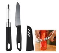 4 Piezas Pelador, Pelador de Patatas, pelador de Patatas y Verduras, acero inoxidable, Doble Filo, para verduras, zanahorias, pepinos y frutas