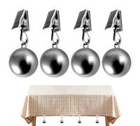 4 Piezas Pesos para Mantel 65 g, Pesas para Manteles de Exterior