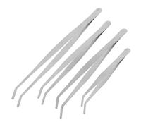 4 Piezas pinzas de acero inoxidable pinzas para plantas acuáticas para alimentar plantas suministros de jardinería para plantar familiar herramienta suculentas codo