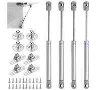 4 Piezas Pistones Hidraulicos Muebles Cocina,120N/12KG Amortiguadores Muebles Cocina,Hidraulico Amortiguador de Gas,Pistones a Gas Muebles Cocina,Amortiguador Puerta Cocina para Puertas Armario
